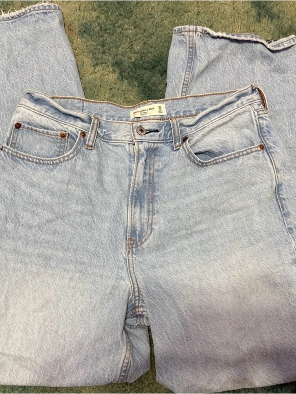 Light Wash High-Rise Jeans